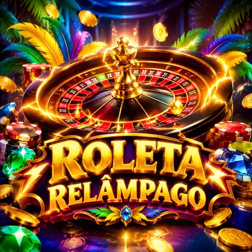 Roleta Lightning com raios multiplicadores na roda